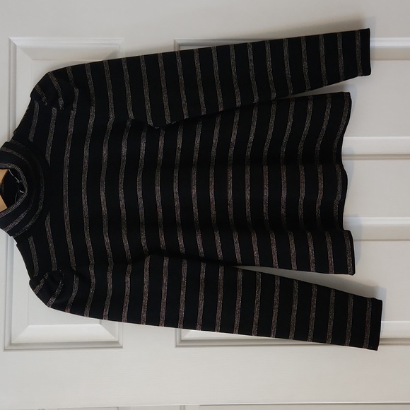 NWOT Veronica Beard Black Turtleneck Size M - Picture 6 of 12